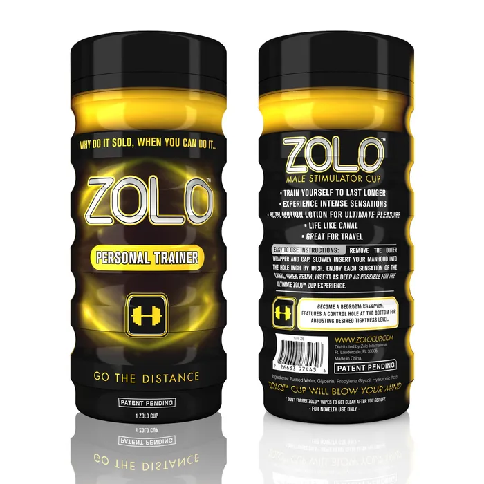 Adult Time NZ Male Sex Toys Zolo Personal Trainer RealFeel Pleasure Cup