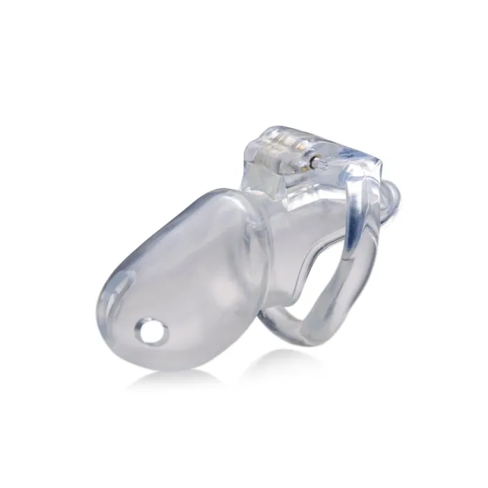 Clear Captor Chastity Cage Large Master Series Male Sex Toys