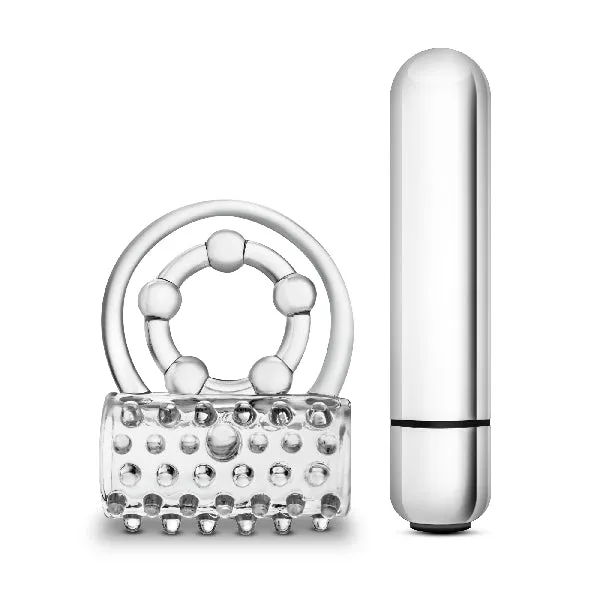 Dildos Blush Novelties Stay Hard Vibrating Super Clitifier Clear