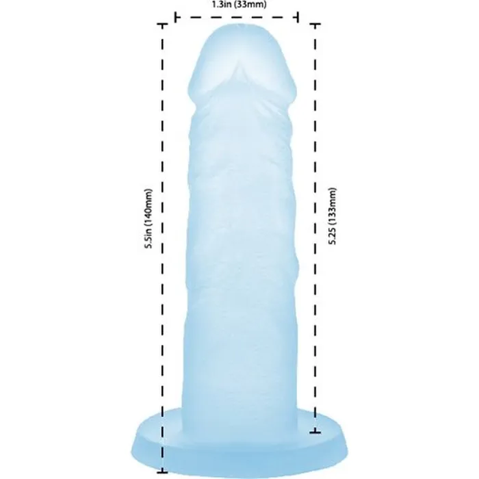 Dildos BMS Factory Addiction Cocktails Dildo Blue Lagoon 55
