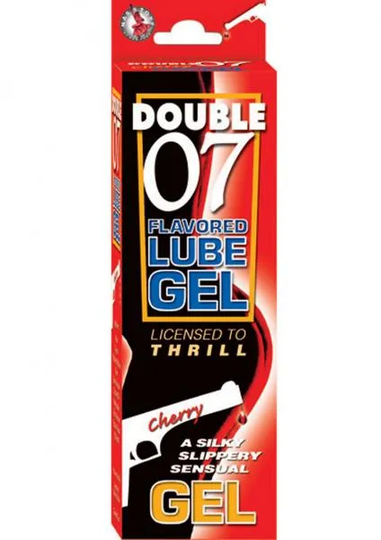 Enhancers Seductucom Double 07 Flavored Lube Gel Cherry