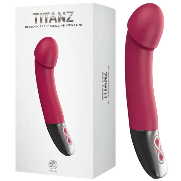 Female Sex Toys Titanz Rechargeable Silicone Vibrator Multiple Colours Excellent Power