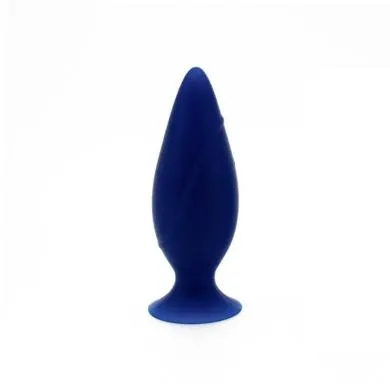 Golden Triangle Anal Corked Blue Medium Butt Plug