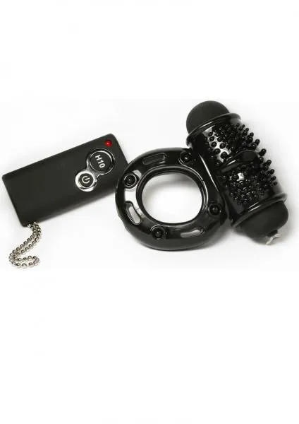 Hero Remote Control Wireless Cock Ring Black Seductucom Male Sex Toys