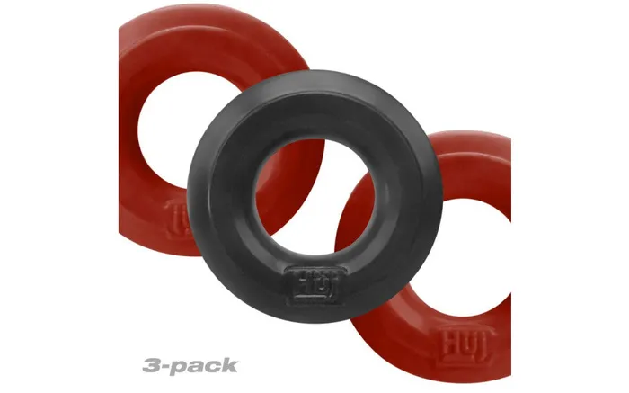HunkyJunk 3 Piece Cockings RedTar Oxballs Vibrators
