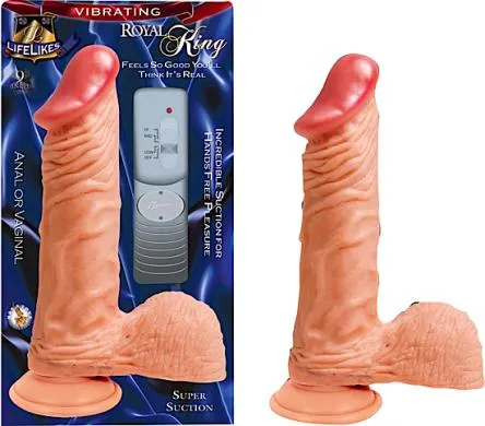 Lifelikes Vibrating Royal King Lifelikes Female Sex Toys