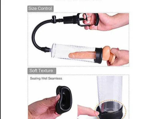 Male Sex Toys Lovetwoo Penis Pump Enlarger Vacuum Erection Enhancer Power Up Cock Extender Stretcher