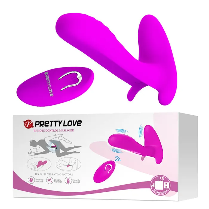 Remote Control Massager Luciana Purple Pretty Love Vibrators