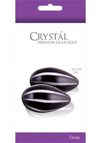 Seductucom Anal Crystal Premium Glass Eggs Black 175 By 1 Inch Seductucom Anal Crystal Premium Glass Eggs Black 175 By 1 Inch