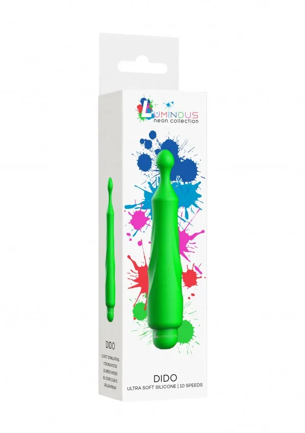Shots Toys Female Sex Toys Luminous ABS Bullet With Silicone Sleeve 10Speeds Dido Green Shots Toys Female Sex Toys Luminous ABS Bullet With Silicone Sleeve 10Speeds Dido Green