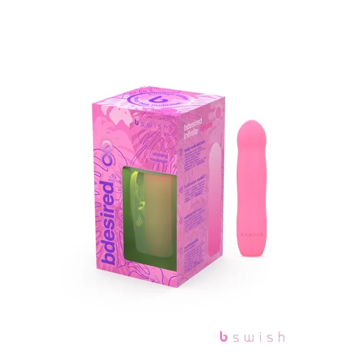 Vibrators Bswish Bdesired Infinite Deluxe Flamingo Pink