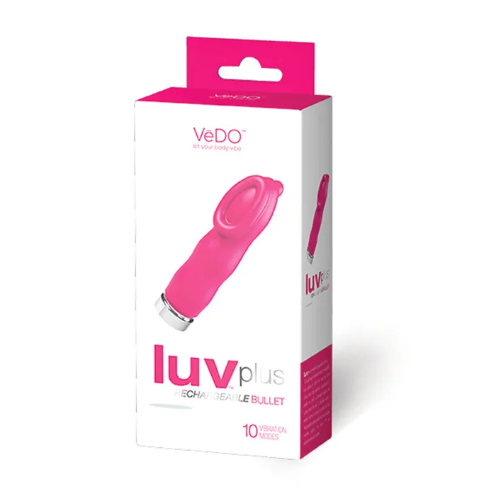 VeDO Luvplus Rechargeable Vibe Foxy Pink VEDO Vibrators