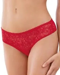 Vibrators Crotchless Red Frilly Panty DreamGirl