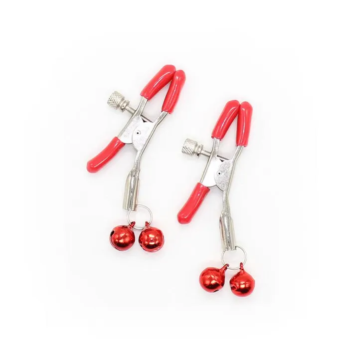 Couples Fetish Addict Fetish Addict Metal Nipple Clips with Pendants