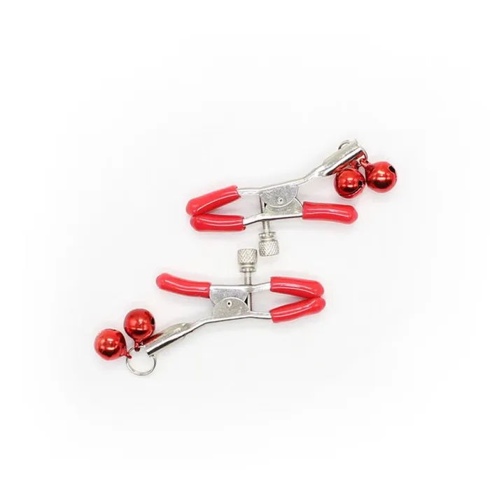 Couples Fetish Addict Fetish Addict Metal Nipple Clips with Pendants
