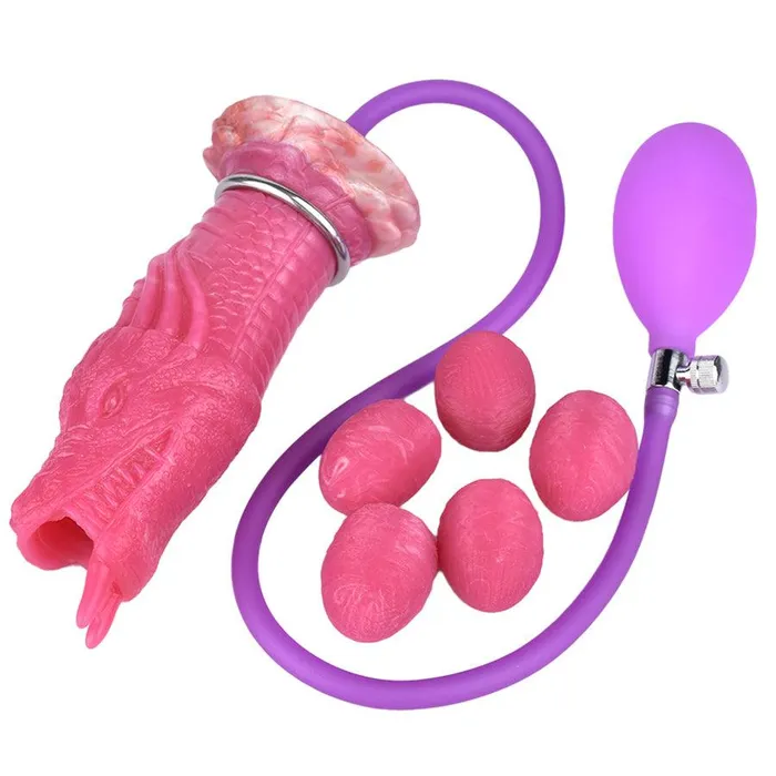 Evil Dragon Air Pump Ovipositor Dildo mysite Female Sex Toys