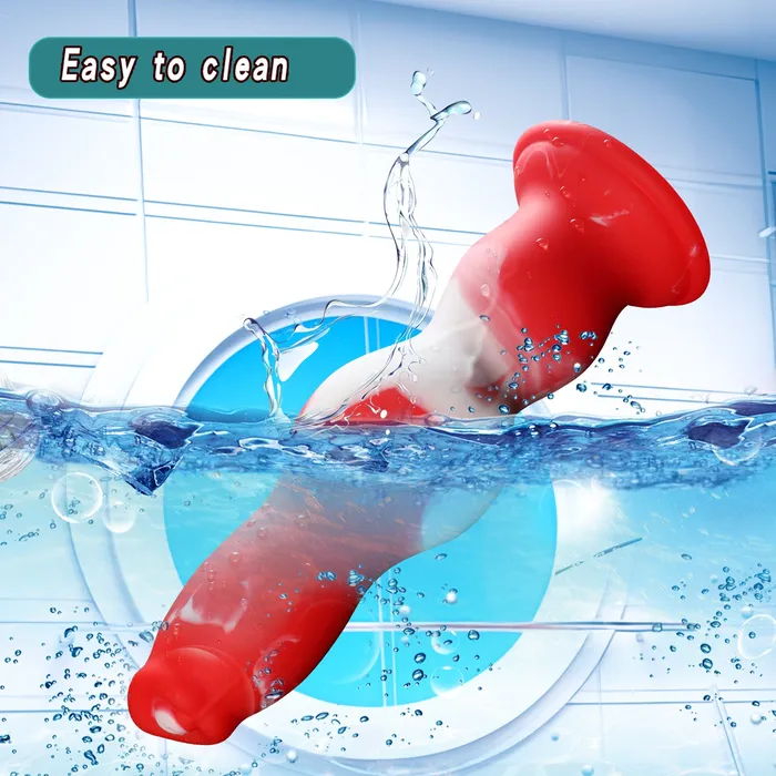 Hell Wolf Knotted Silicone Dildo Dildos