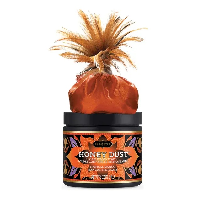 Honey Dust Body Powder Tropical Mango 6oz Kama Sutra Female Sex Toys