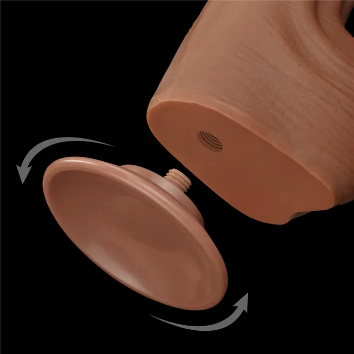 Large Realistic Dildo with Vacuum Attachment Sliding Skin Dong 115 Love Toy Female Sex Toys
