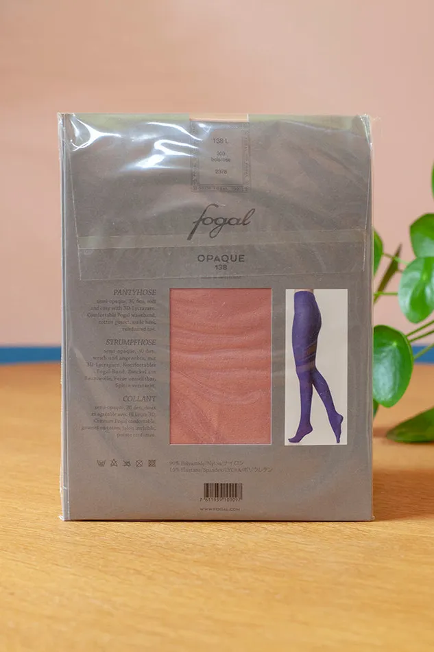 Le Pop Lingerie Vibrators Fogal Strumpfhose Opaque 138 boisrose SM