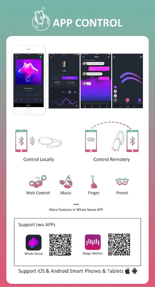 Magic Motion Vibrators Magic Motion Fugu Red App Control Vibe