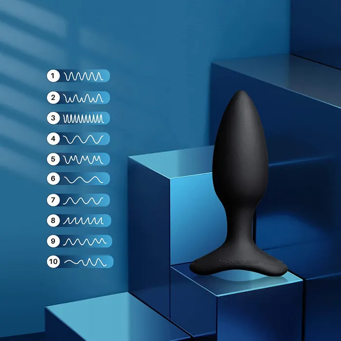 Male Sex Toys Lovense Luxury Vibrating Anal Stimulator with App Lovense Hush 2 S