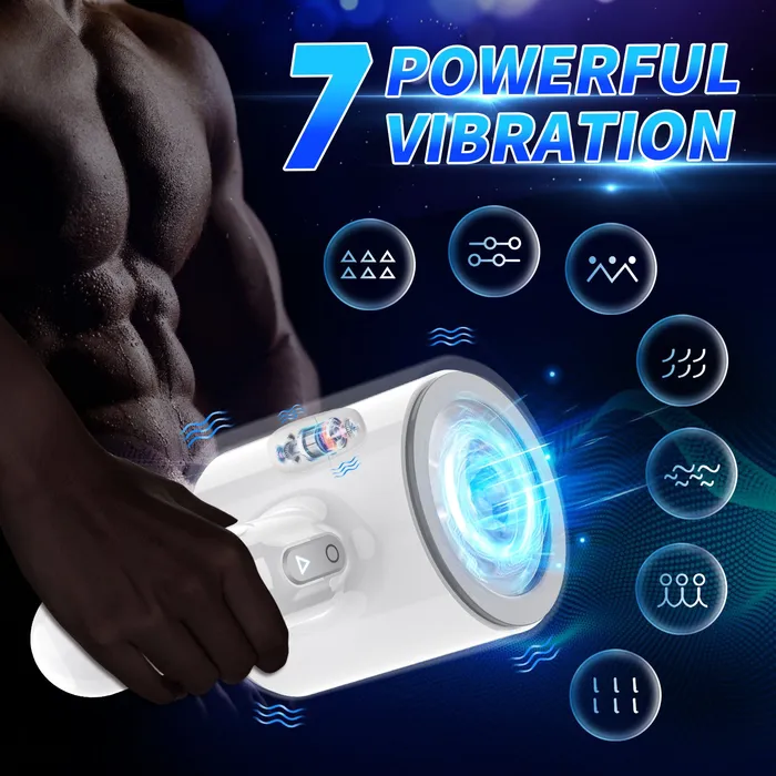  Male Sex Toys Open Ended Oscillating Male Masturbator