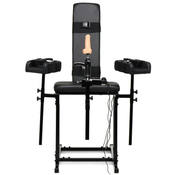 Master Series Master Series Ultimate Obedience Chair with Sex Machine Female Sex Toys Master Series Master Series Ultimate Obedience Chair with Sex Machine Female Sex Toys
