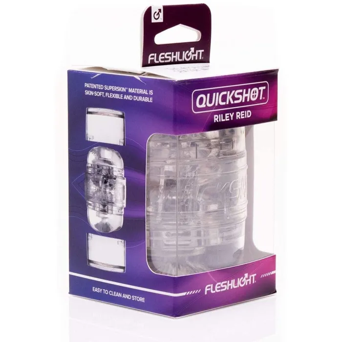 Riley Reid Fleshlight Quickshot Double End Masturbator Fleshlight Male Sex Toys
