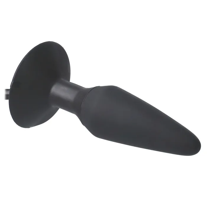 Seven Creations Anal Large Inflatable Silicone Butt Plug Classic Black Seven Creations Anal Large Inflatable Silicone Butt Plug Classic Black