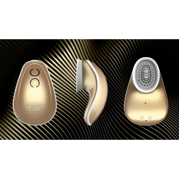 Shots Toys Female Sex Toys Twitch rechargeable handsfree suction clitoral stimulator