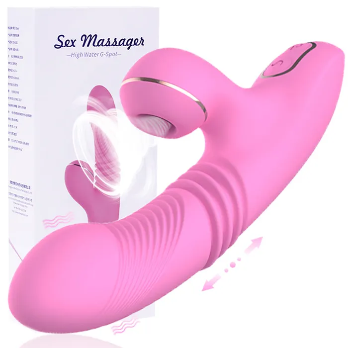 DIBE Rabbit 4th Clitoris Suction Thrusting Rabbit Vibrator DIBE Female Sex Toys