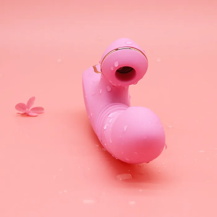 DIBE Rabbit 4th Clitoris Suction Thrusting Rabbit Vibrator DIBE Female Sex Toys