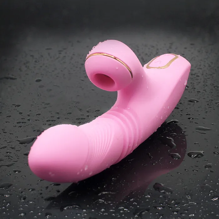 DIBE Rabbit 4th Clitoris Suction Thrusting Rabbit Vibrator DIBE Female Sex Toys
