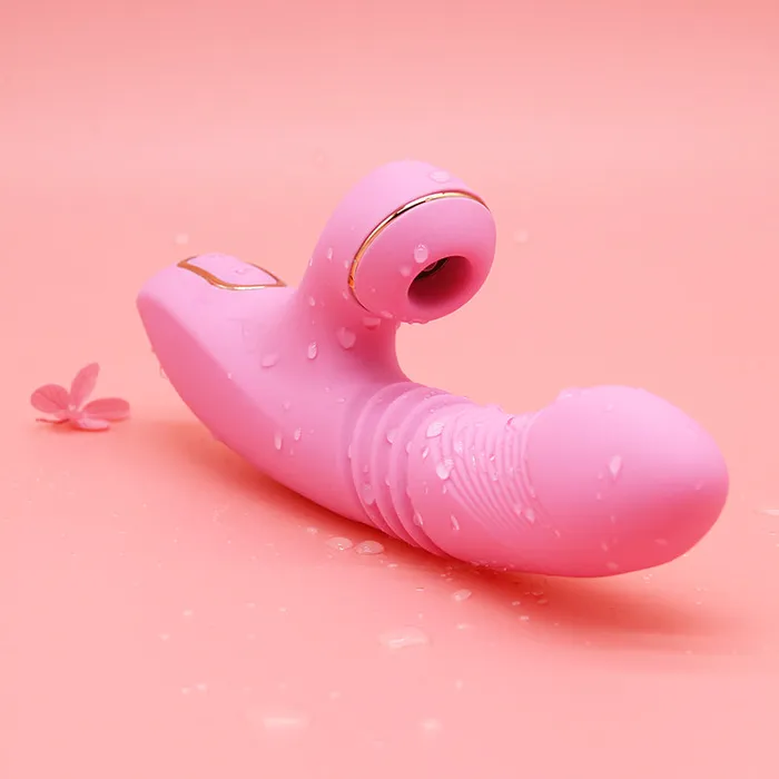 DIBE Rabbit 4th Clitoris Suction Thrusting Rabbit Vibrator DIBE Female Sex Toys