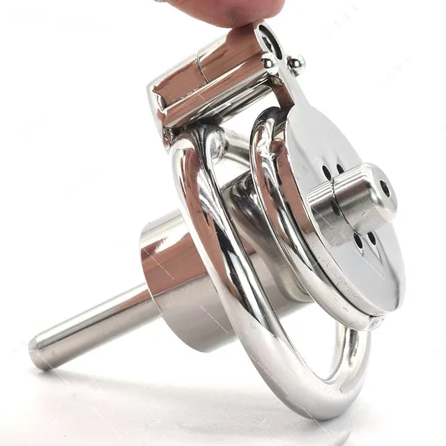 Kinkpod Male Sex Toys Sissy Inverted Chastity Cage Chastity Belt Stainless Steel Cylinder Rings Urethral Lock Kinkpod Male Sex Toys Sissy Inverted Chastity Cage Chastity Belt Stainless Steel Cylinder Rings Urethral Lock