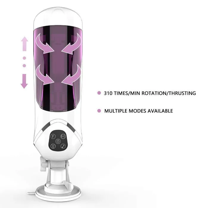 Male Sex Toys Easy Love Easy Love Comanche 4D Automatic Rotation Thrusting Male Masturbator