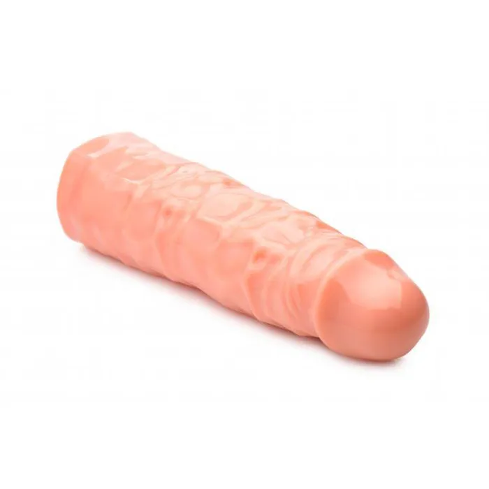 Male Sex Toys Size Matters Size Matters Add On 3 Inch Flesh Penis Sleeve
